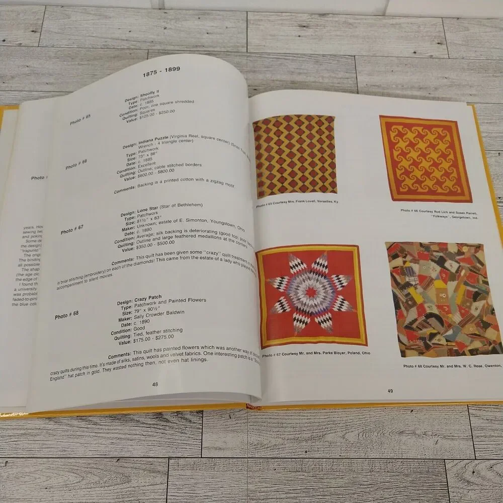 Collecting Quilts Investments‎ in America's Heritage 1985 HC AQS Craft Book